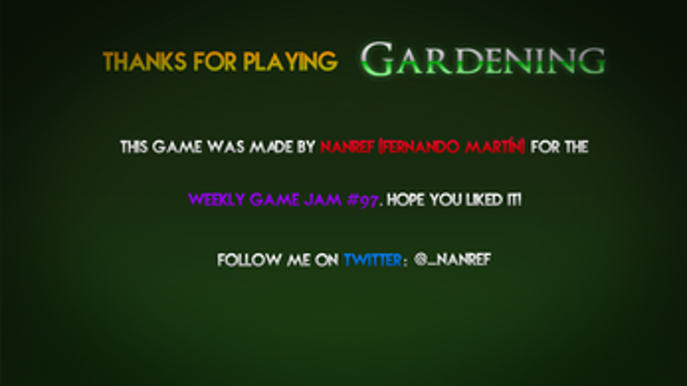 Gardening screenshot