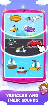 Girls Princess Phone Toy Games screenshot