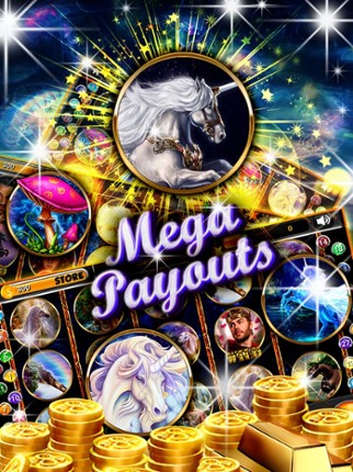 Lucky Unicorn Slots Enchanted Slot Machine Big Win screenshot