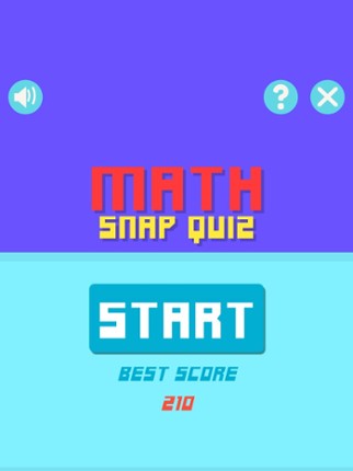 Math Snap Quiz Mental Counting screenshot