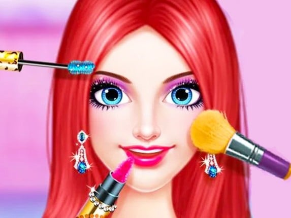 Princess Beauty Makeup Salon Game Cover