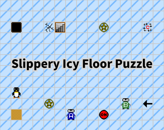 Slippery Icy Floor Puzzle Game Cover