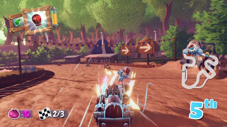 Smurfs Kart screenshot