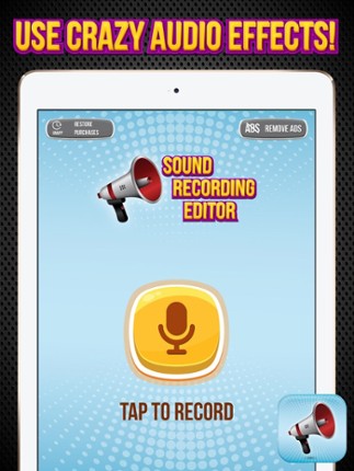 Sound Recording Editor - Change Your Voice and Make Pranks with Funny Special Effect.s screenshot