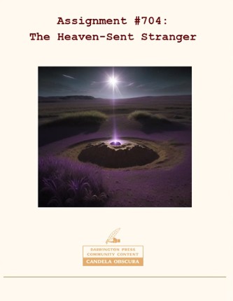 The Heaven-Sent Stranger TTRPG Game Cover