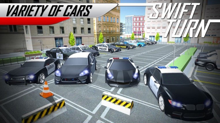 Thriller Car Drift Drive Dubai Police Sim 3D screenshot