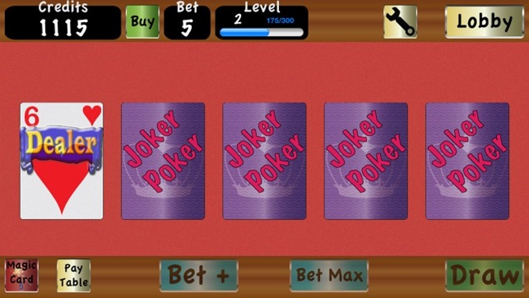 TouchPlay Video Poker Casino Image