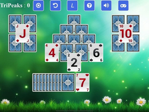 TriPeaks Solitaire + screenshot