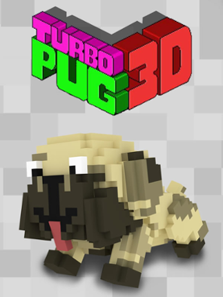 Turbo Pug 3D Image