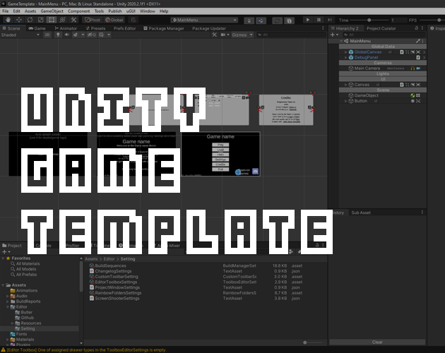 Games like Unity Game Template