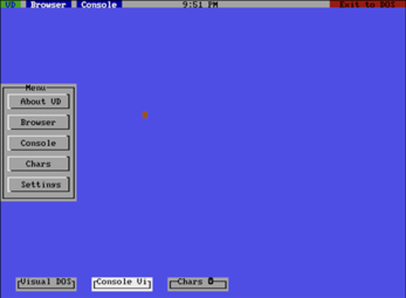 Visual DOS '88 screenshot