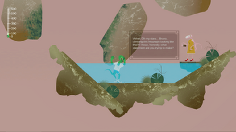 We Made A Game About Climbing and Picking Up Chicks screenshot