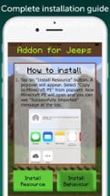 AddOn for Jeeps for Minecraft PE Image