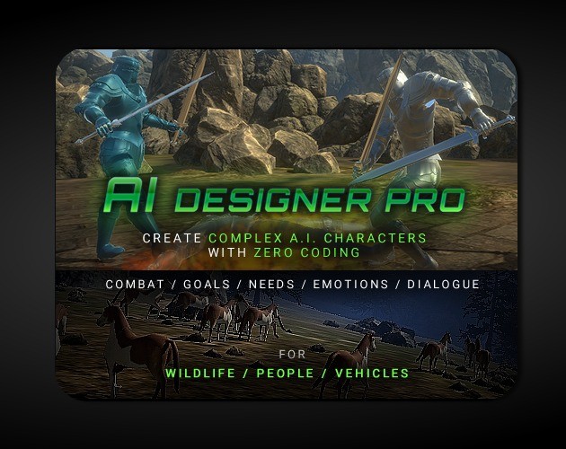 Games like AI Designer Pro (for Unity3D)