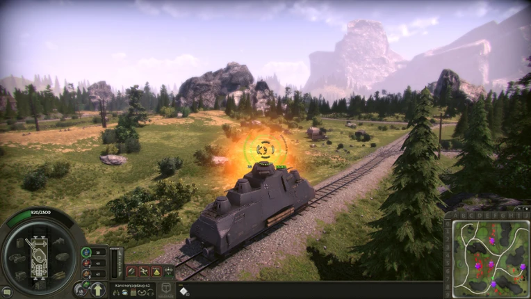 Armored Train Warfare screenshot