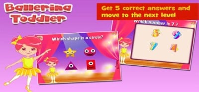 Ballerina Toddler Fun Game Image