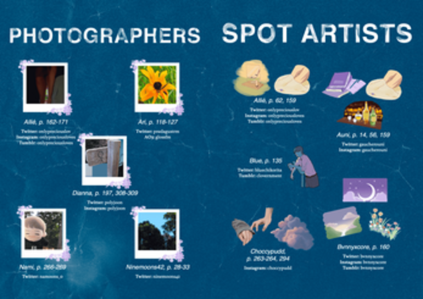 Blue & Violet: an Indigo Zine screenshot