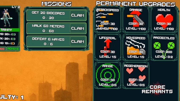 Core Remnants screenshot