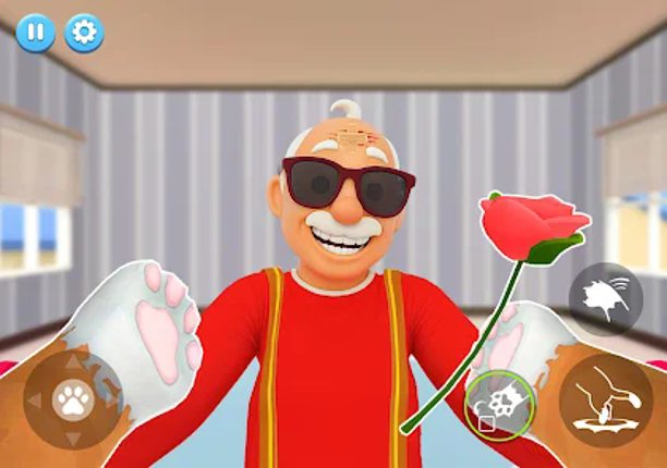 Angry Grandpa: Cat Simulator screenshot