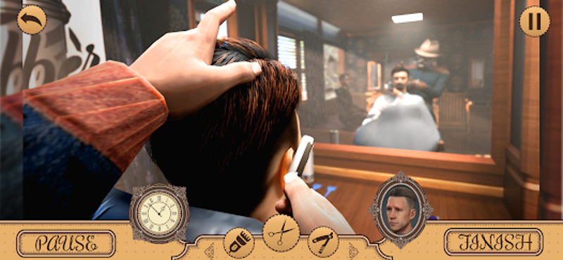 Hair Chop 3d-Barber Shop Games Image
