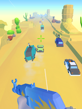 Car Race Shooter screenshot