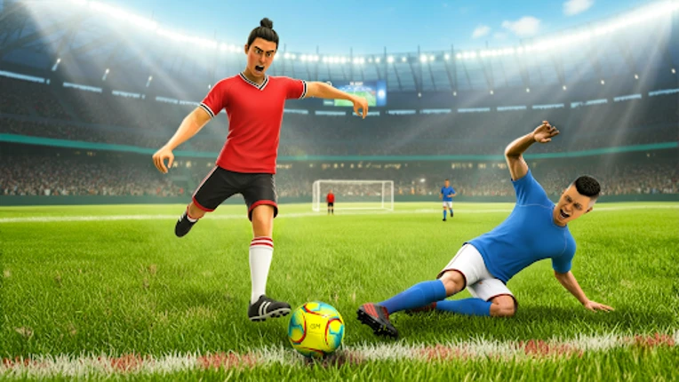 Football Cup Soccer League 3d Image