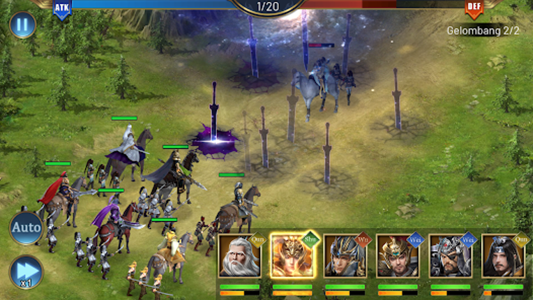 Three Kingdoms: Hero Legendari screenshot