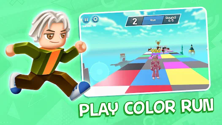 Obby Block World: Lava Fall screenshot