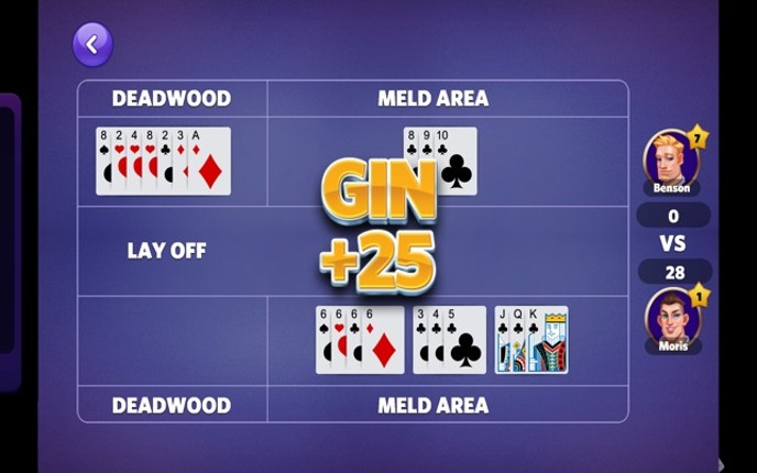 Gin Rummy Mania® screenshot