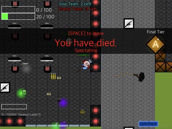 GRIDROYALE Battle Royale screenshot