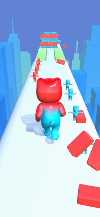 Gummy Merge Runner screenshot
