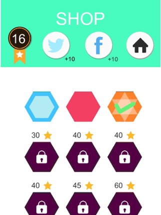 Hexagon Dash screenshot