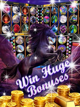 Lucky Unicorn Slots Enchanted Slot Machine Big Win Image