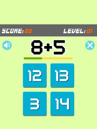 Math Snap Quiz Mental Counting screenshot