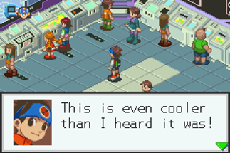 Mega Man Battle Network 3 White Image