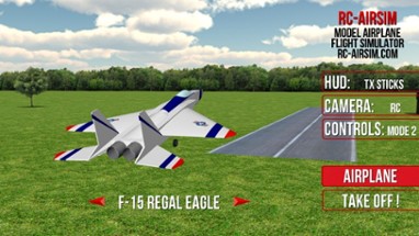 RC-AirSim Model Airplane Sim Image