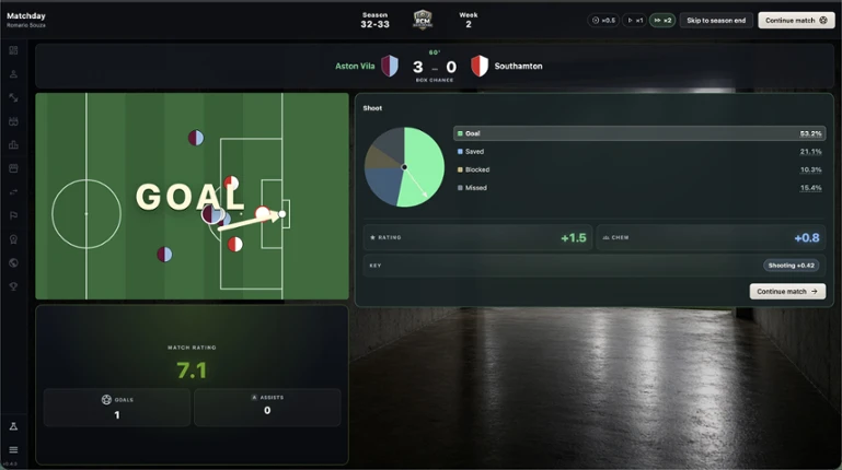 Realistic Football Career Image