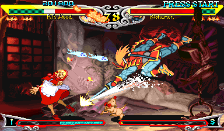 Vampire Savior: The Lord of Vampire screenshot