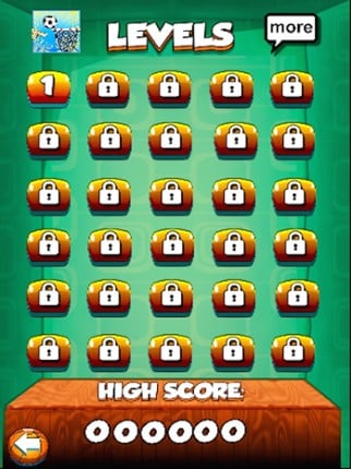 Wall Free Throw Soccer Game screenshot