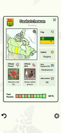 Canadian Provinces &amp; Ter. Quiz screenshot