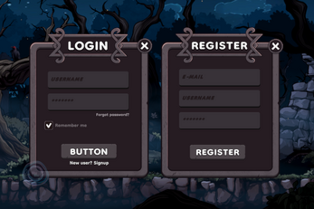 Dark Fantasy GUI Image