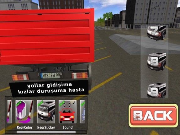 Drift Simulator with Modified Truck screenshot