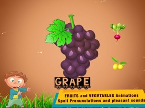 Fruits and Vegetables Puzzle Image