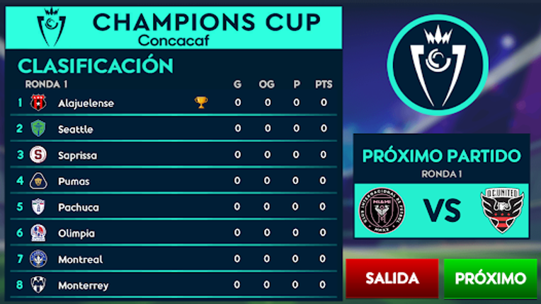 Copa Campeones Juego de fútbol Image