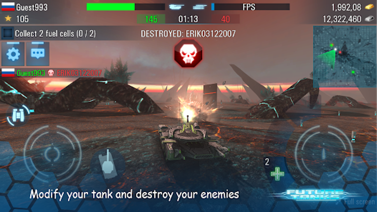 Future Tanks: War Tank Game Image