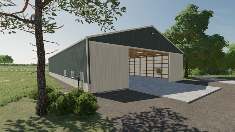 FS22: American Pole Barn Game Cover