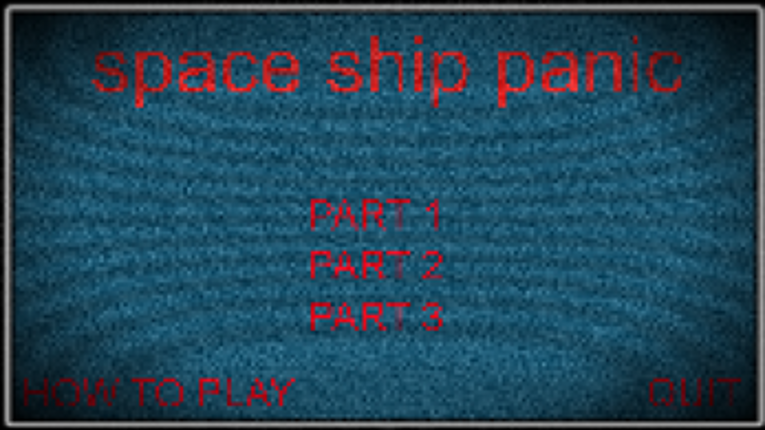 Space ship panic screenshot