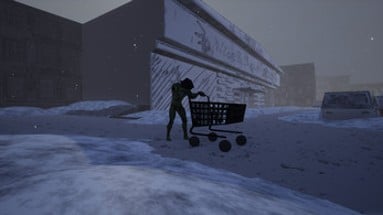 Ultimate Zombie Operation: Shopping Cart and Snow Image