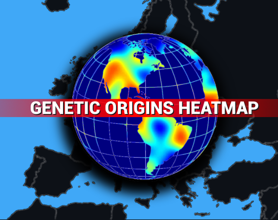 Genetic Origins Heatmap Image