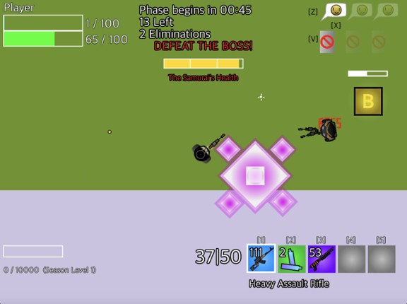 GRIDROYALE Battle Royale screenshot
